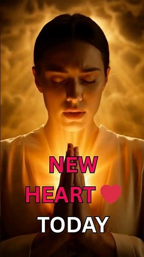 God Is Saying to You Today, I Will Give You a New Heart 10 Second Prayer