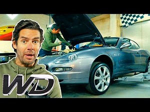 Elvis Fixes A Slippery Gear Stick To Unleash The Power In A 2005 Maserati 4200 GT | Wheeler Dealers