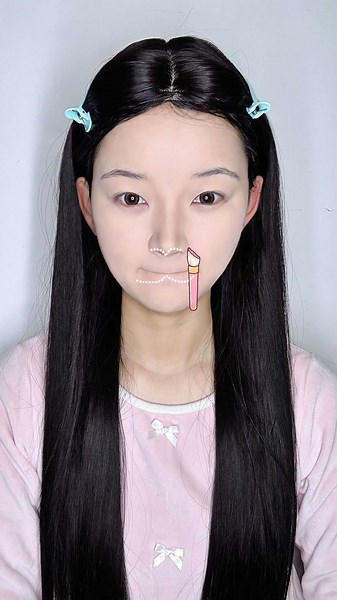 #定格动画化妆 #化妆小游戏 真人版4399/7K7K女生化妆小游戏 丹宁风妆容#变妆前后 #妆前妆后 #方圆脸妆容
