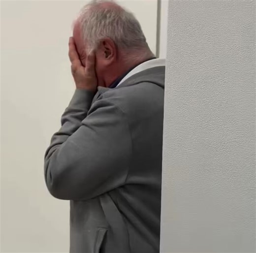 Boomer takes a gummy before visiting art museum. Cant handle the larger than life table.