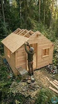 Old Camp Shelter to Permanent Survival Cabin | Full Upgrade Transformation