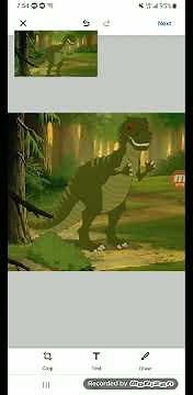 The Land Before Time 5 The Mysterious Island Giganotosaurus Sound Effects