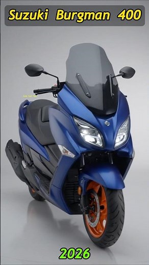2026 Suzuki Burgman 400 Bike– 360° Design View! 😍 #scooter #bikereview #suzukibike