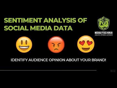 Sentiment Analysis of Social Media Data in Python | 100% Practical with Case Study