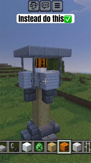 Minecraft defence Tower #minecraft