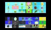 Mix of 4 videos from youtube : 36 BFDI Auditions in G Major 4
