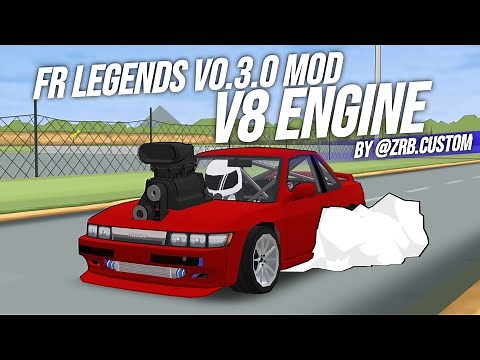 FR Legends MOD V8 ENGINE By @zrb.custom | FR Legends mod | Acrux A | Frl #190