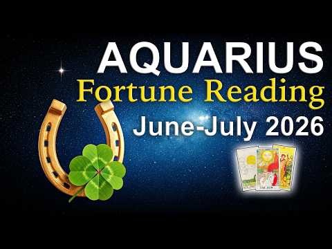 AQUARIUS Fortune Tarot Reading "THE SHIFT YOU NEEDED MOST!' June to July 2026 Truth Well Told Tarot