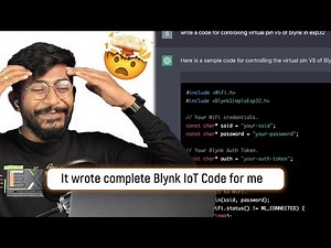 ChatGPT Helped me write IOT Project's Code 🔥🔥