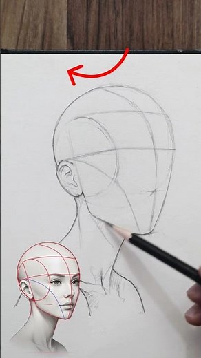Master Face Angles with Loomis #loomismethod #drawing #art #portrait #sketch #pencildrawing #