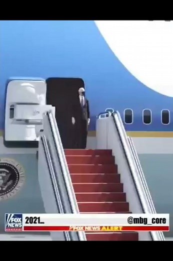 President Joe Biden Falling Down Stairs 🤣