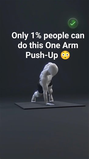How to Do a Perfect One Arm Push-Up | #shorts