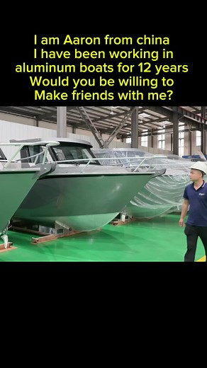 Aaron's boat on TikTok
