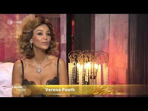 Verona Pooth hot legs and high heels @ ZDF Leute Heute 24 02 2015