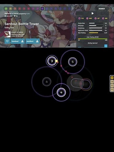 Best farm maps in my opinion for 5-6 digits... #osu #osugame #gamtng