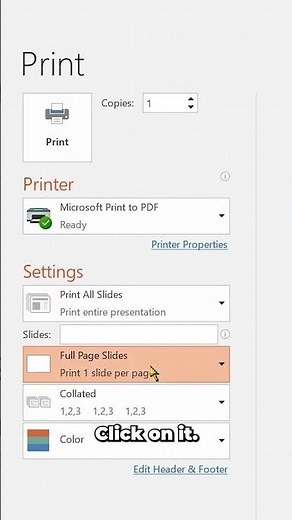 How to Print Slides with Notes in PowerPoint