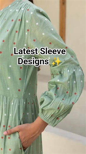 Latest Sleeve Designs ✨#latestsleeves #sleeves #designs #dressdesign #fashion #viral#trending #stich
