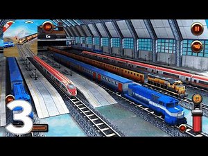 Trains Racing with other players - Train Racing Games 3D Gameplay