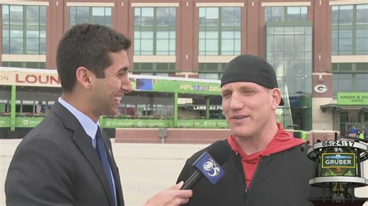 AJ Hawk, Packers Super Bowl Champ, talks Draft prospects