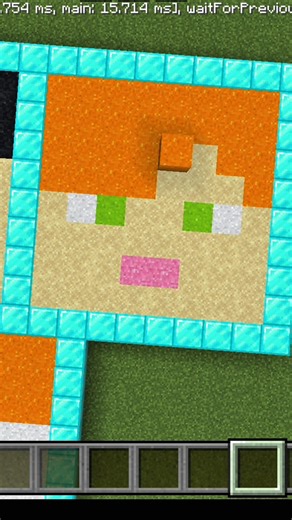 Satisfying Minecraft Sand art (Alex) #shorts #shortsvideo #minecraft