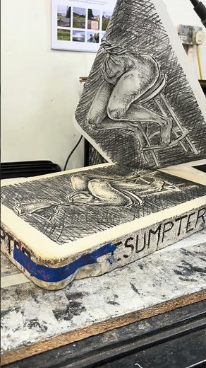 Figure, 2025 lithograph, on display at Contemporary Print Prize ‘26 #printmaking #lithography