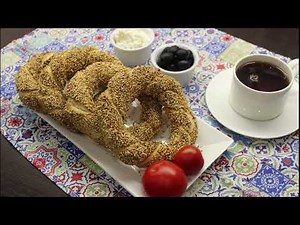 Simit resepti. Simit tarifi. Симит.