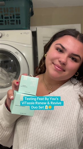 Testing Feat By You ViTassie Renew & Revive Duo Set 🧖‍♀️🌞 10% OFF AMAZON US Code: FBYSMPC10 Valid Until 31st of July 2025 Amazon US: https://www.amazon.com/stores/FeatByYou-ViTassie/page/BC906C0E-7A26-4989-8851-E46F5F5444EC?lp_asin=B0CKY2GVGK&ref_=ast_bln #featbyyou #koreanskincare #kbeauty #acneskincare