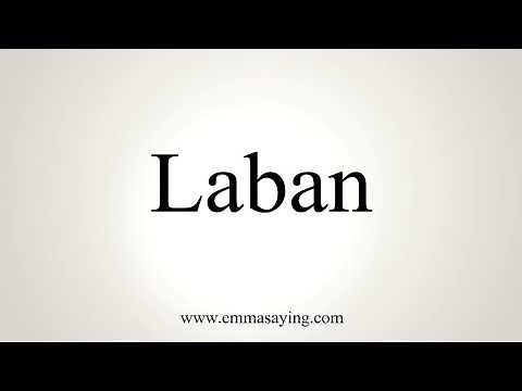 How To Pronounce Laban