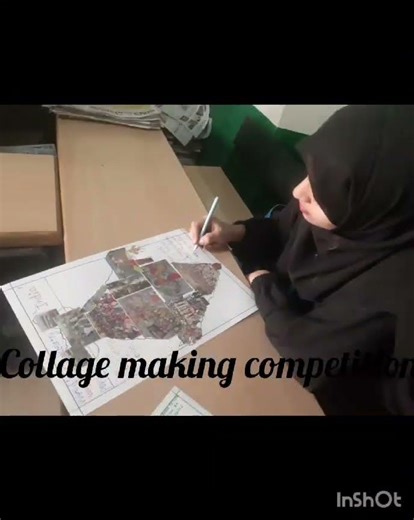 BA JOUR Collaage making competition video