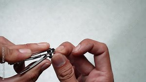 cutting fingernails, manicures, and filing fingernails to smooth newly cut nails as a form of personal hygiene.