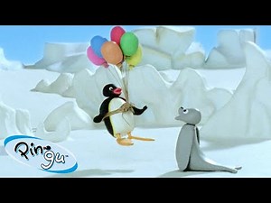 Flying with Pingu! 🐧 | Pingu - Official Channel | Cartoons For Kids