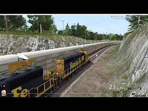 Trainz TRS19 - EMD SD40-2 - Coal and Oil - 4K UHD