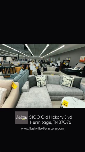 We’re Your Local Furniture Store! At Furniture Wholesale Plus, we’re proud to be part of the Nashville community. No big-box gimmicks—just honest prices, friendly service, and neighbors who truly care. We’ll save you money and work hard to earn your business every time.  5100 Old Hickory Blvd, Hermitage, TN 37076  Nashville-Furniture.com  615-457-2048  Open Mon–Sat 10–7 | Sun 12–5  Shop small. Shop local. Shop with us. | Furniture Wholesale Plus | Facebook