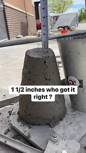 94K views · 131 reactions | #concrete #concreteslump #slump #slumptest | Real Concrete Solutions | Facebook