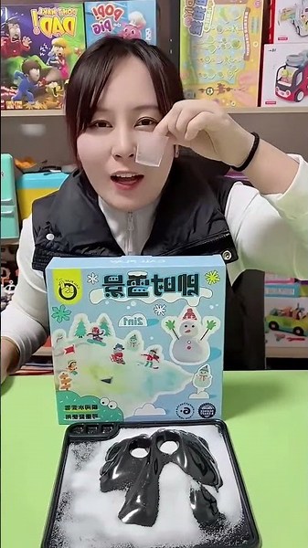 Magic Growing Snow 😱 Just Add Water! #trending #toys #viral #ytshorts #craft #art #unboxing #facts