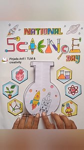44K views · 373 reactions | National science day 28 February #science #NationalScienceDay #kids #art #project #drawings #shorts #shortreel #viralvideofb | Pirjada Arif l TLM & creativity | Facebook