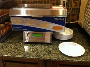 Push button, receive pancake