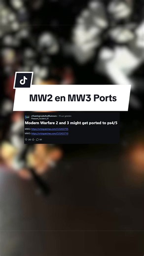 MW2 en MW3 lijken ook een PS4 en PS5 port te krijgen! #callofduty #gaming #whattoplay #gamingontiktok