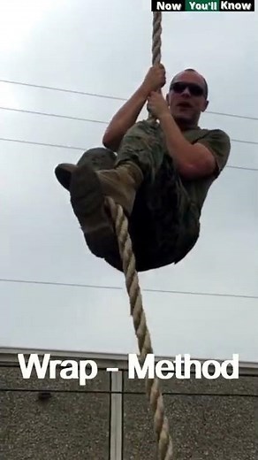 U.S Marines & soldiers popular Rope Climbing Methods