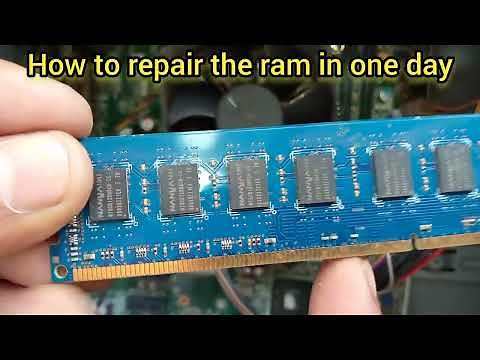 how to repair the ram only one day