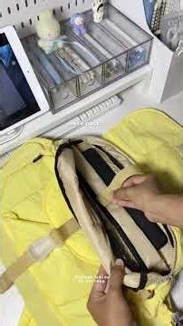 #packmybag #packmybagwithme #backpack #unboxing #backtoschool #backpackforschool #aesthetic