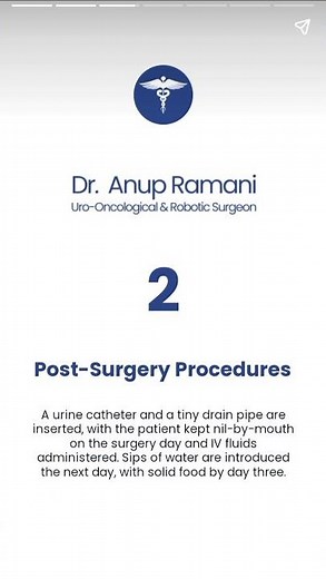Step By Step Guide to Robotic Radical Prostatectomy & Post - Operative Care