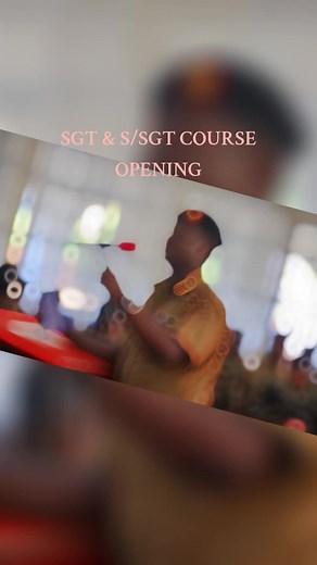 Senior NCO's Course Official Opening at NPCE A Campus