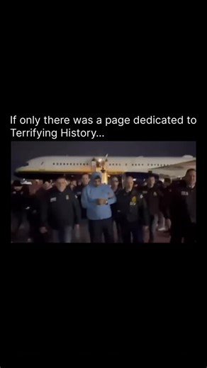 Terrifying History on Instagram: "On January 3, 2026, video footage surfaced showing Venezuelan President Nicolás Maduro arriving in the United States under heavy security following his detention by American forces. The clip, which rapidly circulated on social media, depicts Maduro being escorted off an aircraft at Stewart Air National Guard Base in New York. This event marks a significant escalation in international relations, as he was immediately transferred into the custody of federal agents