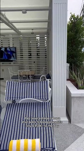 Fontainebleau pool tour nicest newest and best swimming in Las Vegas affordable movie night swims