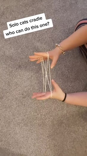 Solo Cats Cradle Tutorial - Old School Trick for Beginners