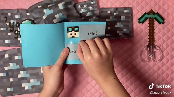 DIY Minecraft Blind Bag Tutorial | Paper Craft Idea