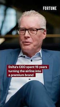 Delta’s CEO spent 15 years turning the airline into a premium brand #Delta #aviation