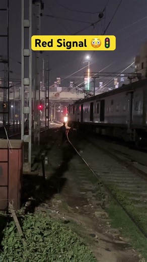 Red Signal… But Train Still Moves 😳 | How Is This Possible? 🚆 #shorts