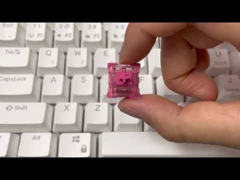 RK61 - Akko CS Matcha Green & Rose Red Comparison